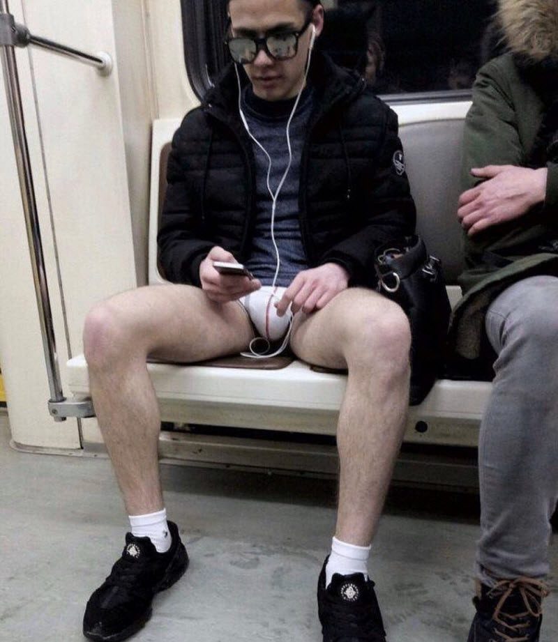 Модники из российского метрополитена