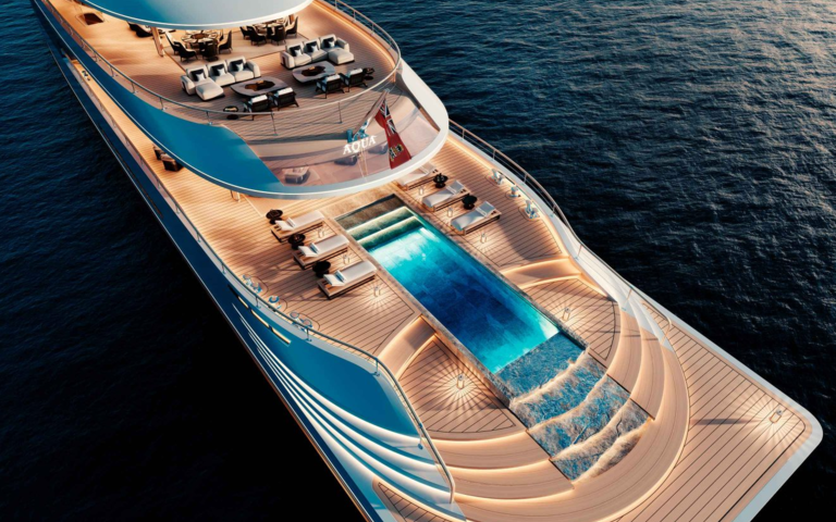 Как выглядит первая яхта, работающая на жидком водороде Как выглядит первая яхта, работающая на жидком водороде