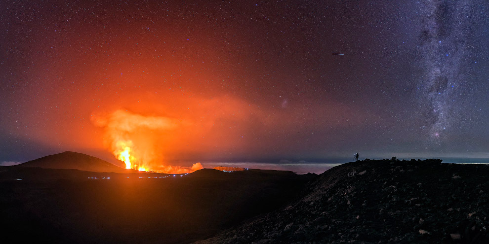 Вулкан Питон-де-ла-Фурнез во Франции: настоящие врата ада Вулкан Питон-де-ла-Фурнез во Франции: настоящие врата ада