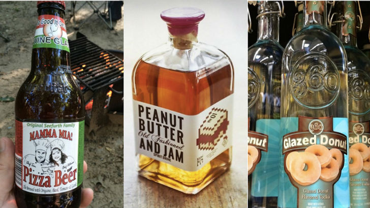 Странные и необычные алкогольные напитки