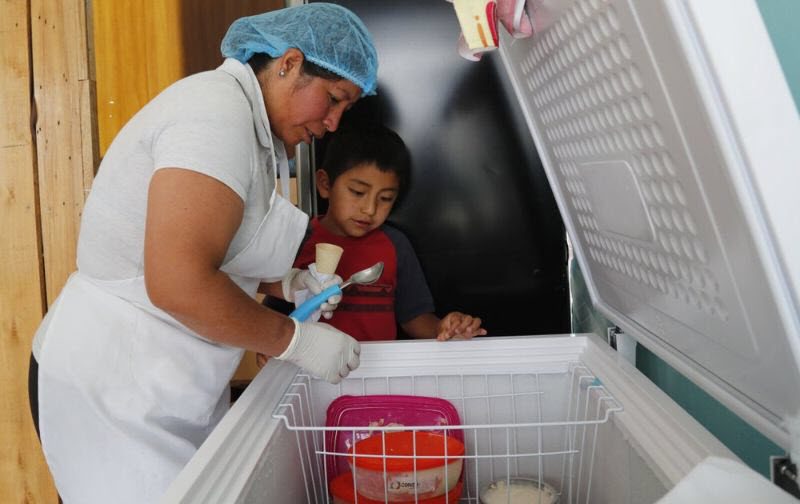 Необычный рецепт мороженого в Эквадоре