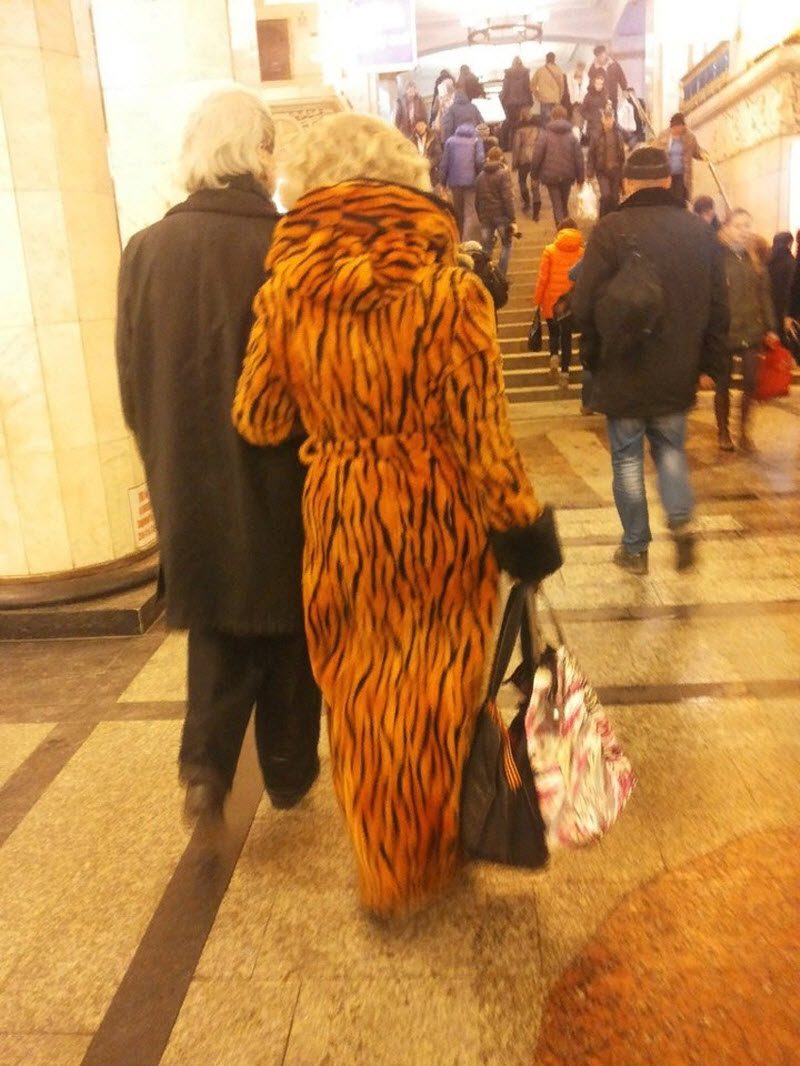 Модники из российского метрополитена