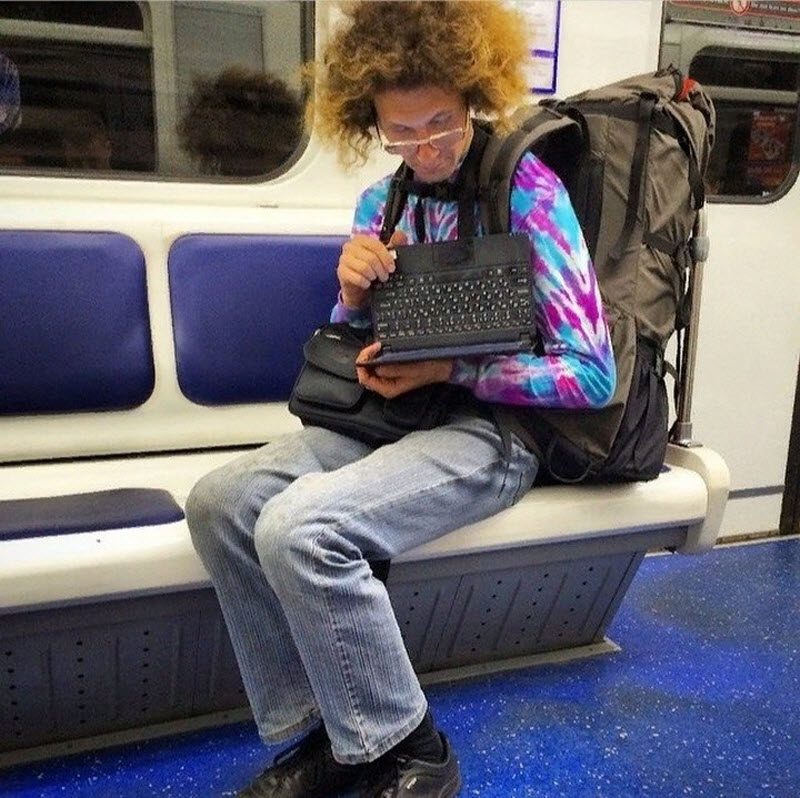 Модники из российского метрополитена