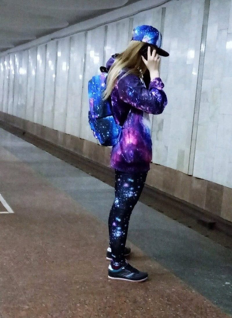 Модники из российского метрополитена