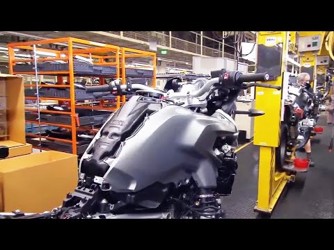Механическое порно: завод по производству мотоциклов BMW