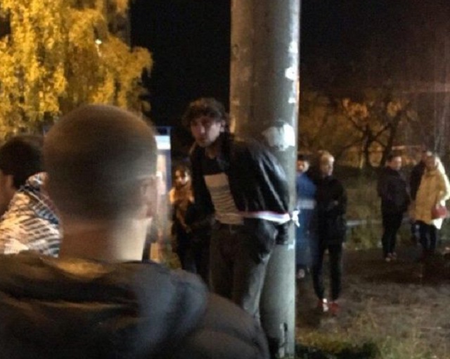 На архангельцев, привязавших мужчину к столбу, возбудили уголовное дело
