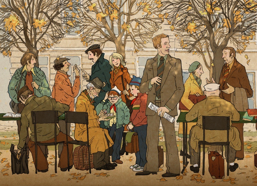 Иллюстрации советского прошлого