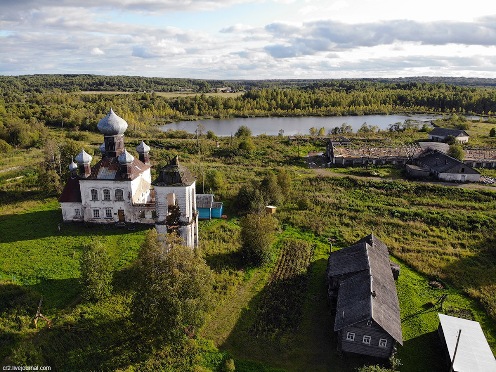 Старинный мост в Архангельской области Старинный мост в Архангельской области