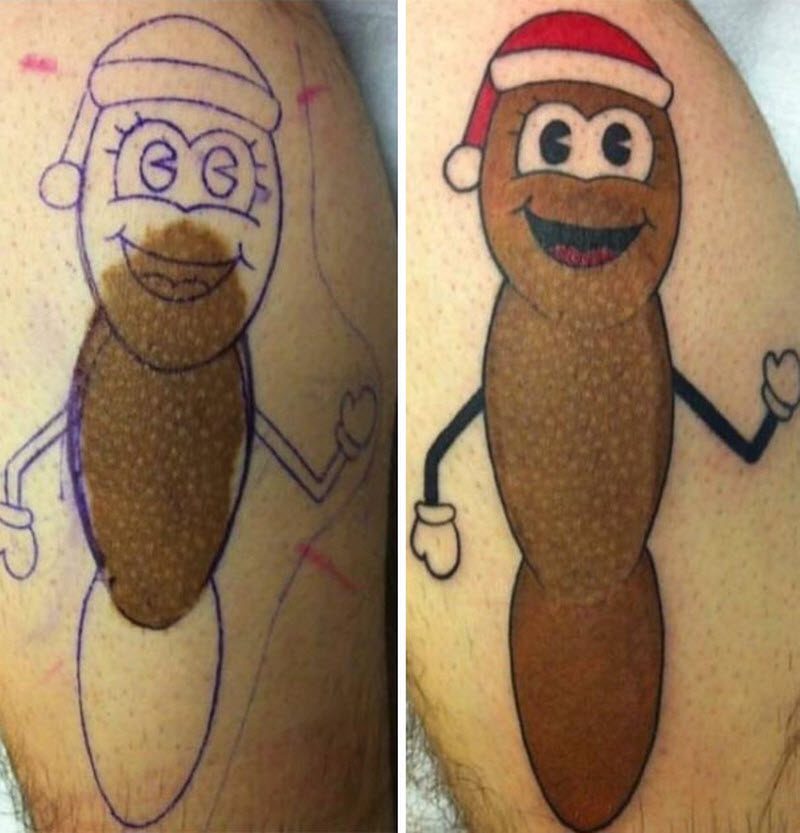 Люди с родимыми пятнами, которые не растерялись и сделали их частью татуировок