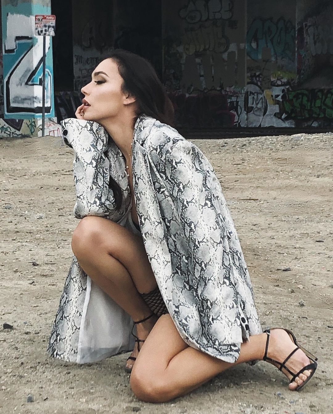 Ольга Серябкина показала откровенные кадры со съемок