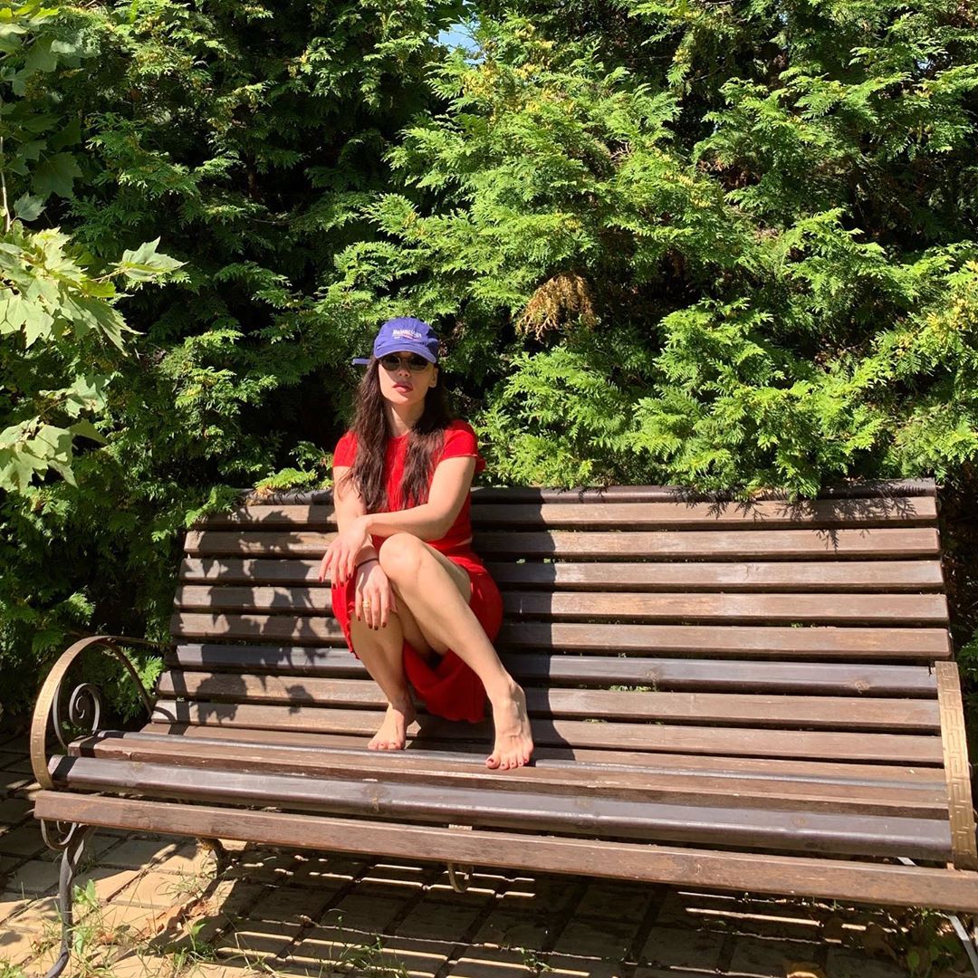 Ольга Серябкина показала откровенные кадры со съемок