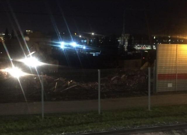 Победа коммунальщиков: Знаменитую граффити-стену на станции МЦК "Ростокино" разрушили