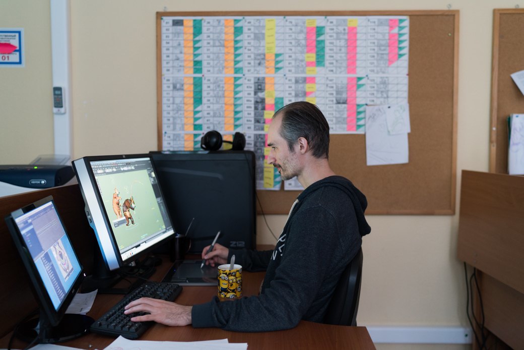 Как создают мультфильм «Маша и Медведь» Как создают мультфильм «Маша и Медведь»