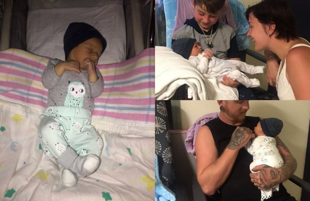 Девушка из Австралии узнала, что беременна в день родов