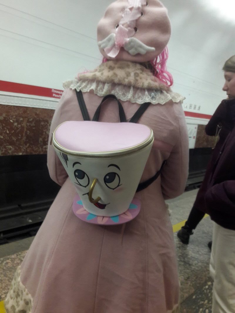 Модники из российского метрополитена
