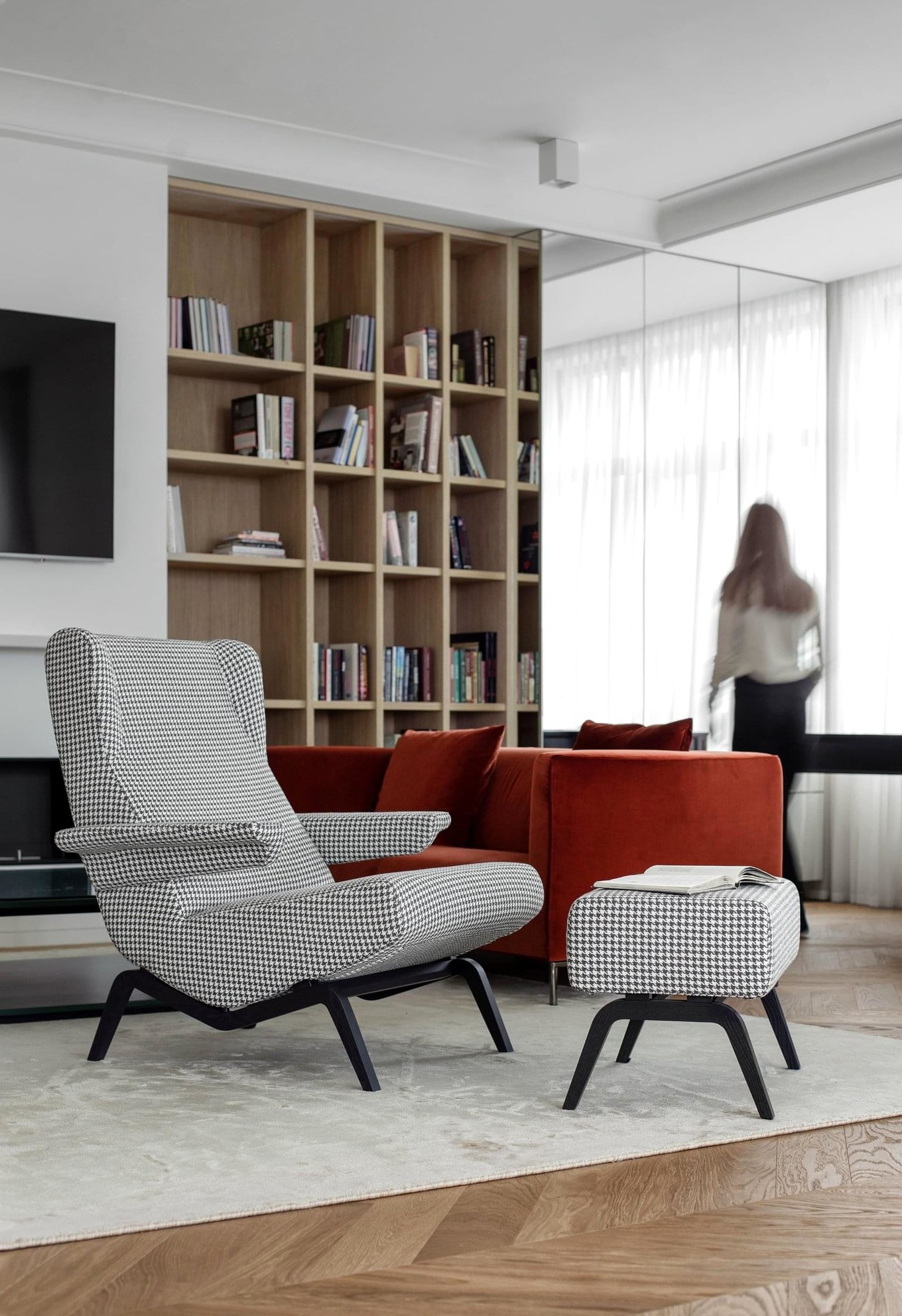 Интерьер квартиры для молодой женщины Интерьер квартиры для молодой женщины