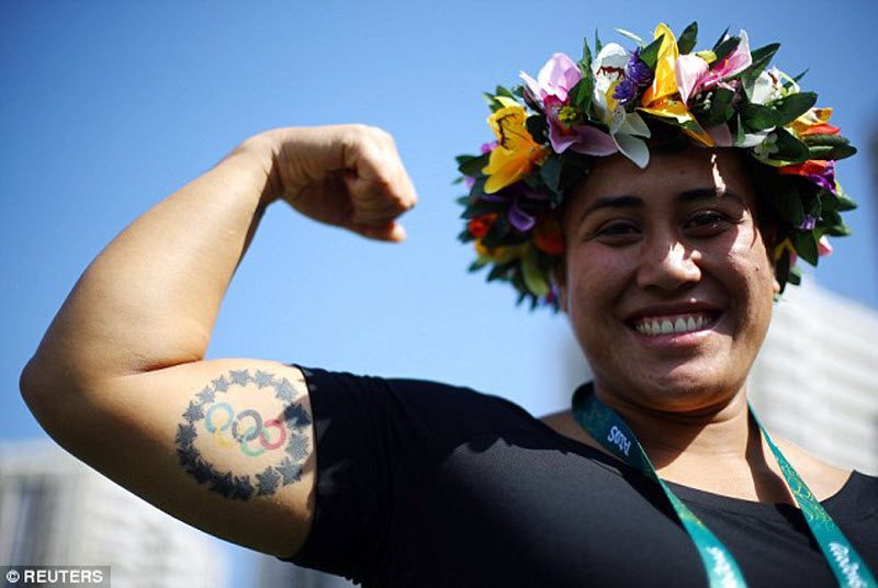 Заметки на теле: неожиданные татуировки олимпийских спортсменов Заметки на теле: неожиданные татуировки олимпийских спортсменов