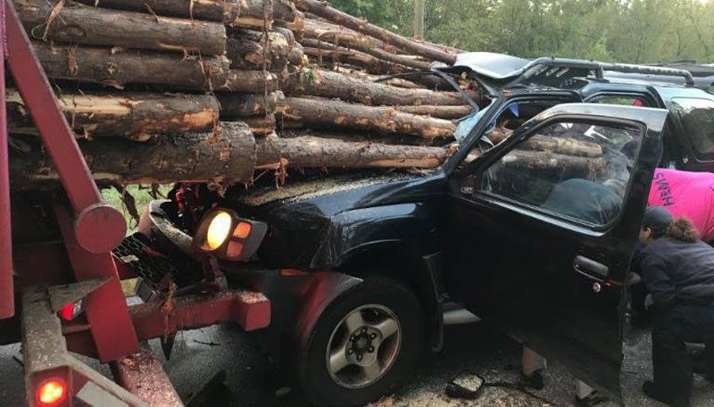 Очередной пример чуда на дороге