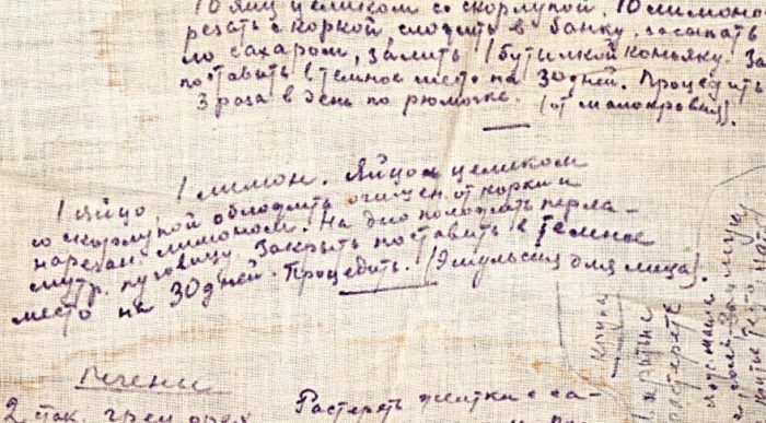 Содержание поваренных книг, написанных узниками концентрационных лагерей