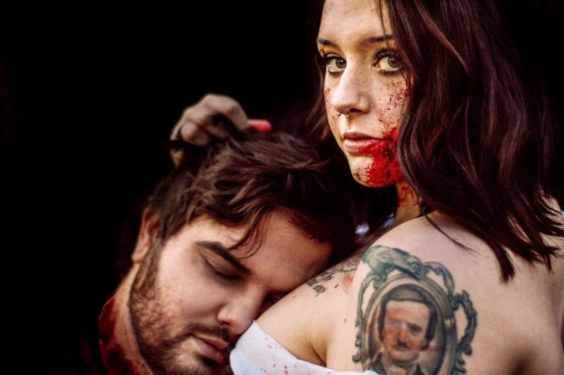 Мама устроила зомби-фотосессию с дочерьми к Хэллоуину и получила смертельные угрозы от троллей