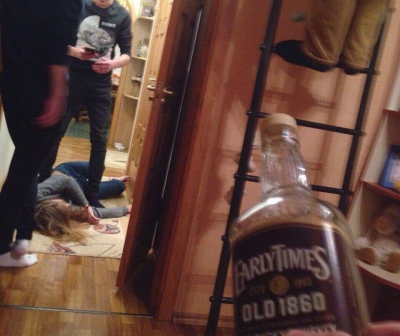 Забавы молодых: пьянки, гулянки, вписки