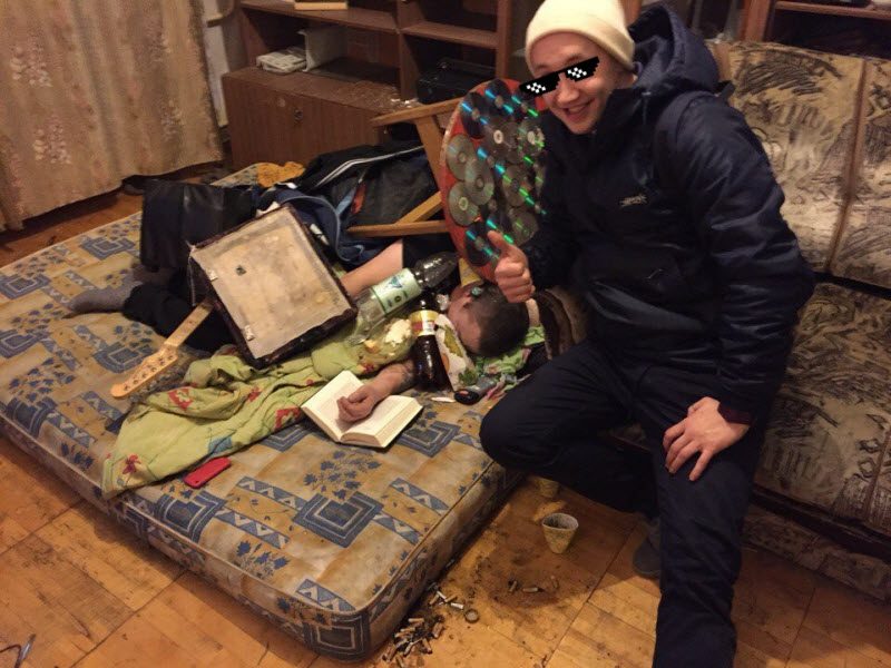 Забавы молодых: пьянки, гулянки, вписки