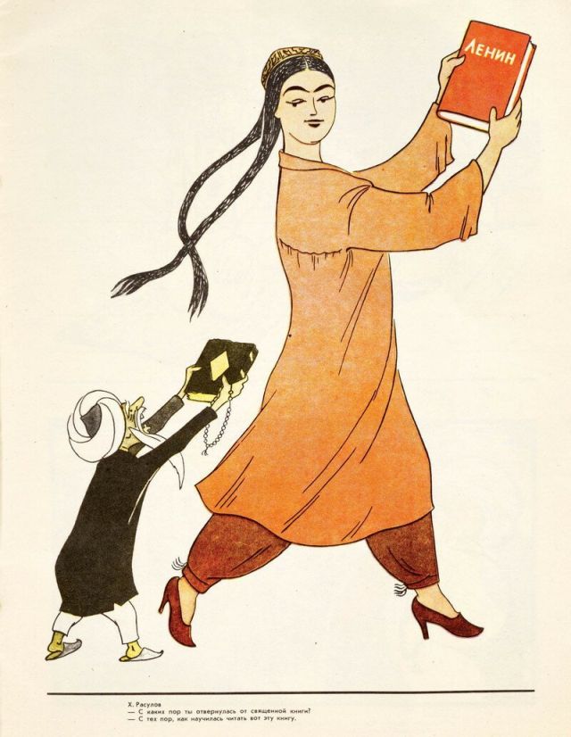 Подборка плакатов из книги "Безбожная утопия: советская антирелигиозная пропаганда"