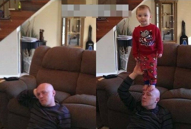 Родители показали честные фотографии о том, как изменилась их жизнь с появлением детей