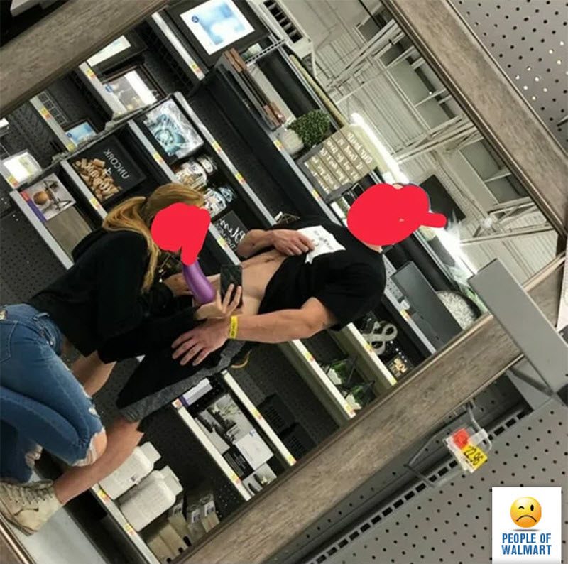 Экстравагантные покупатели Walmart
