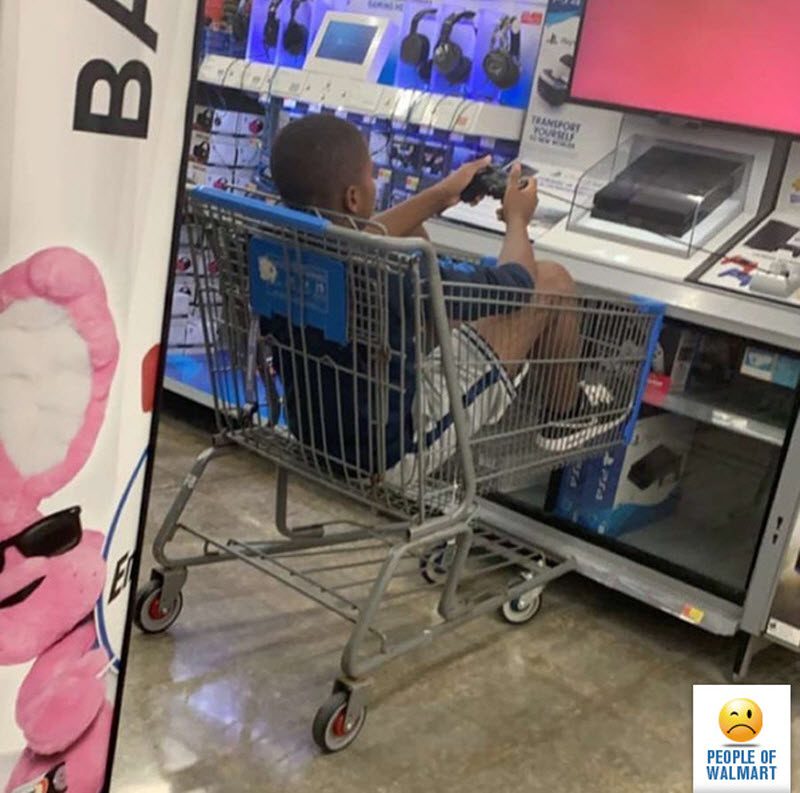 Экстравагантные покупатели Walmart