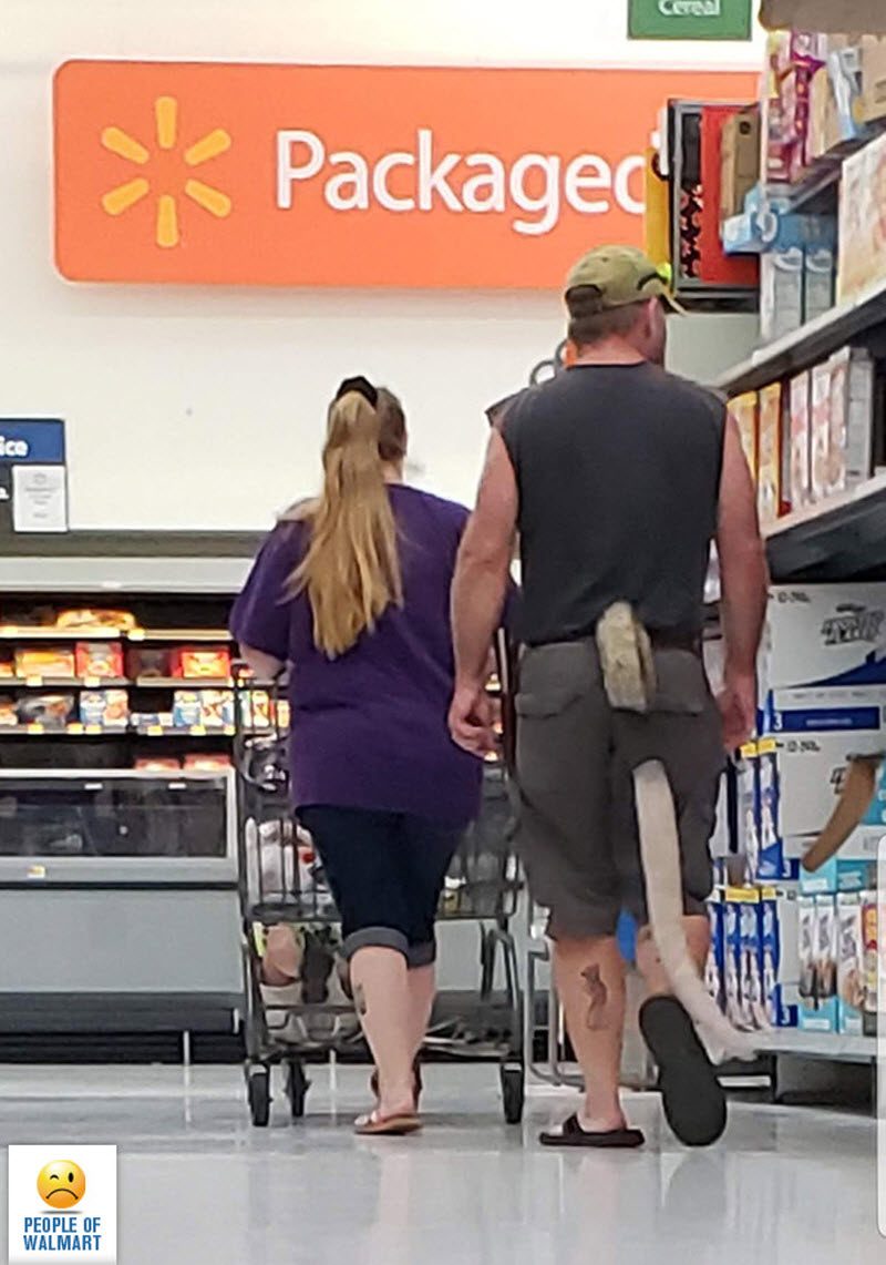 Экстравагантные покупатели Walmart