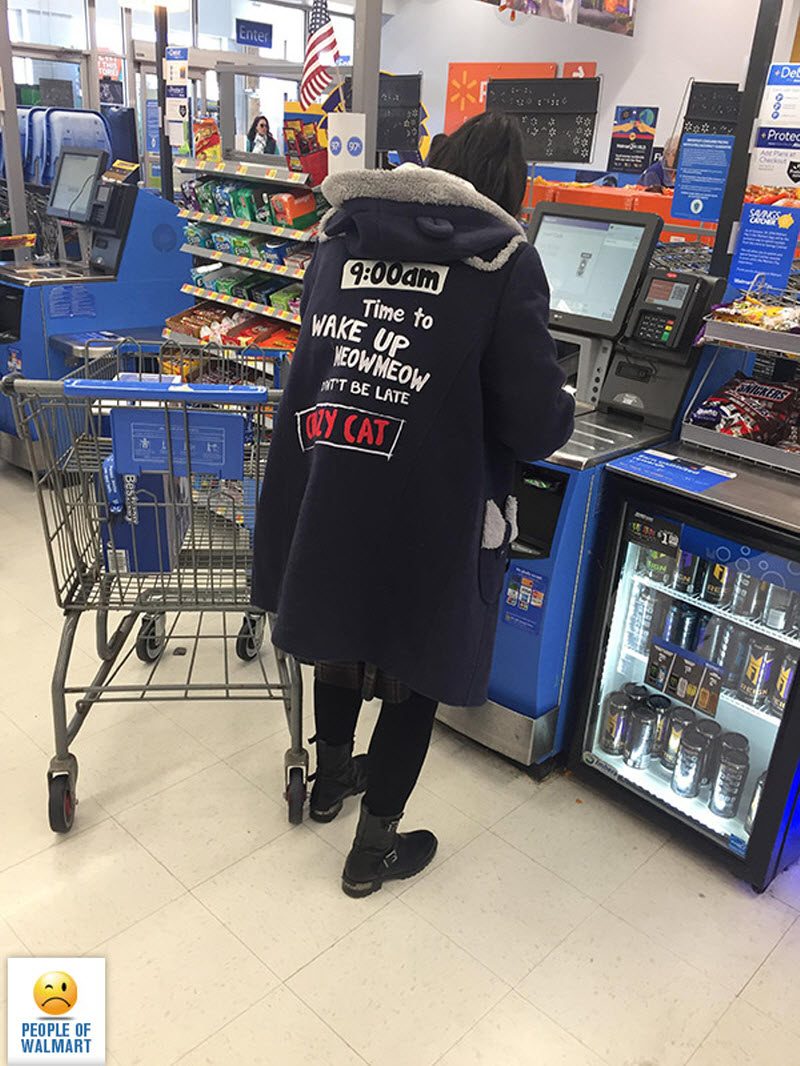 Экстравагантные покупатели Walmart