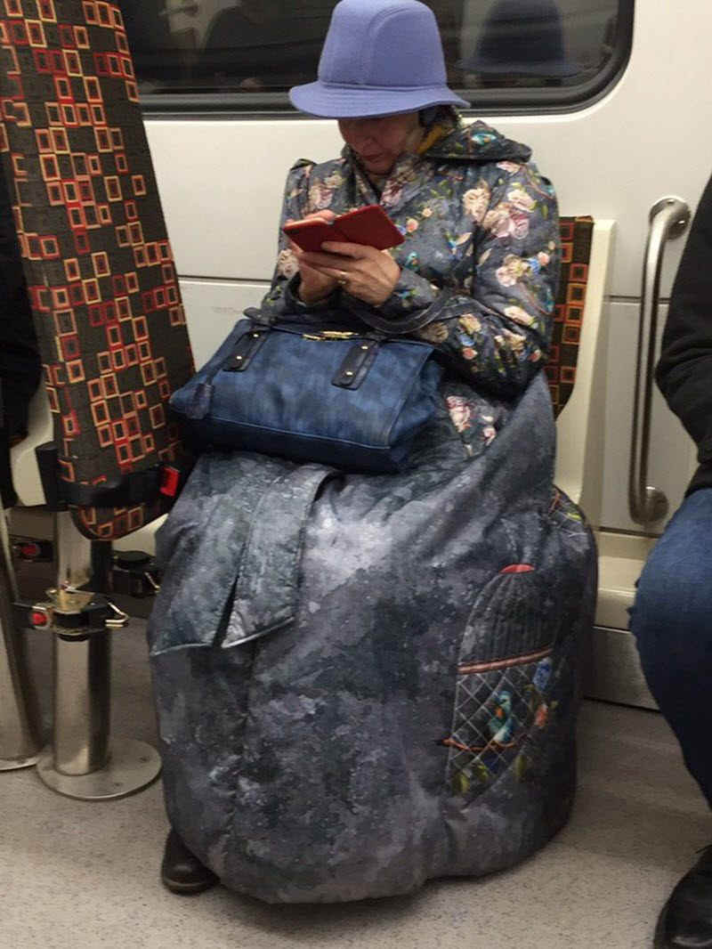 Модники из российского метрополитена