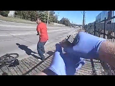 Расстрел велопистолетчика в Тулсе