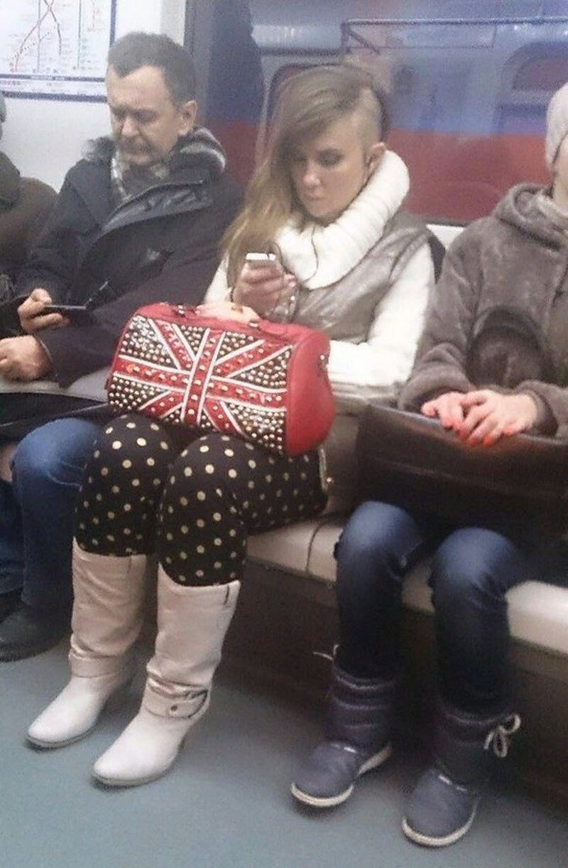 Модники из российского метрополитена