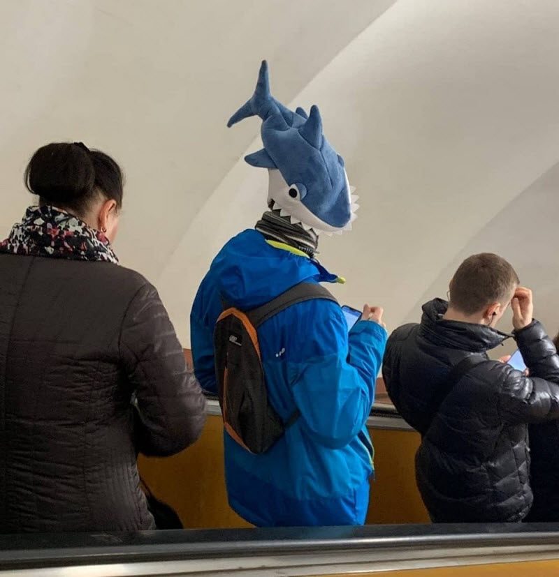 Модники из российского метрополитена