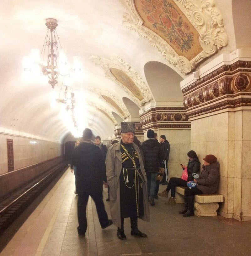 Модники из российского метрополитена