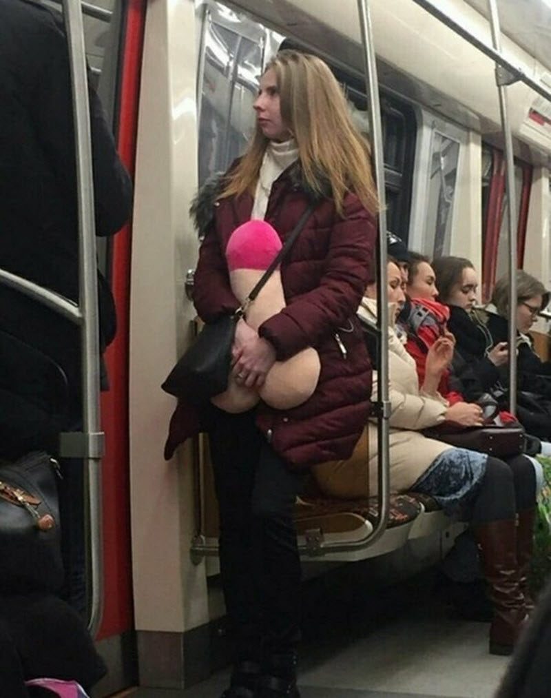 Модники из российского метрополитена
