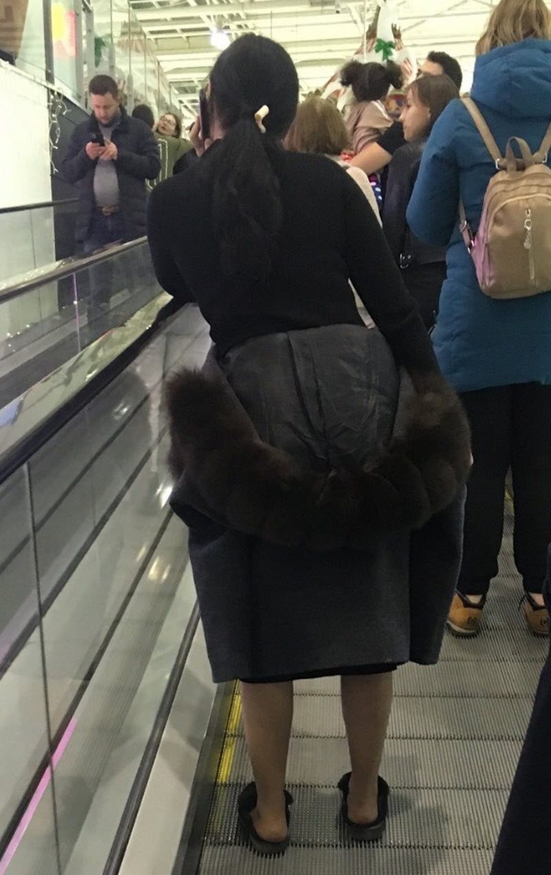 Модники из российского метрополитена