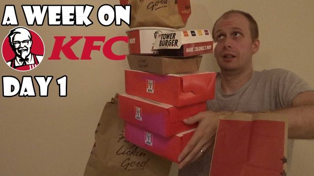 Блогер Майк Дживонс целую неделю ел в KFC и в итоге похудел