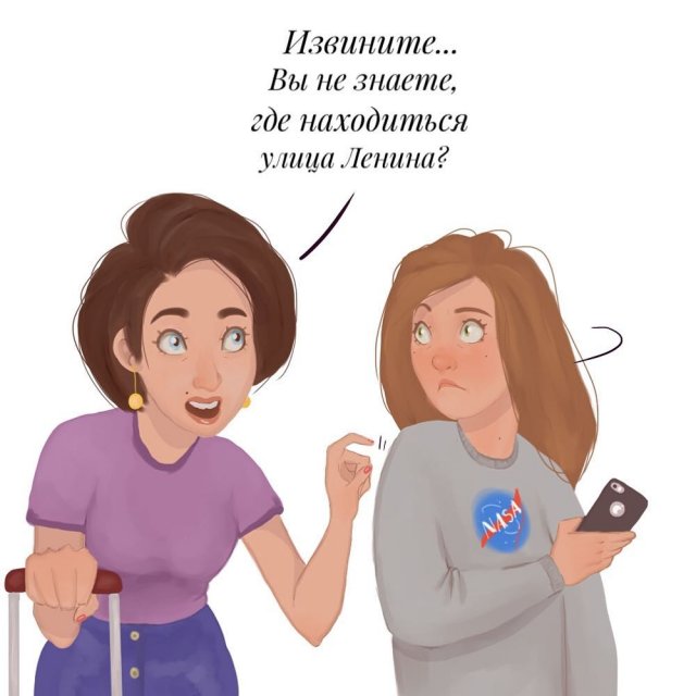 Художница из Краснодара рисует смешные комиксы о жизни глухих людей