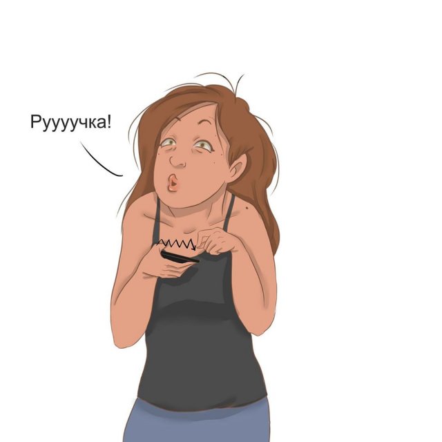Художница из Краснодара рисует смешные комиксы о жизни глухих людей