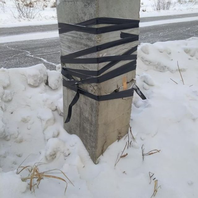 Инновационный метод ремонта электроопор в Приамурье