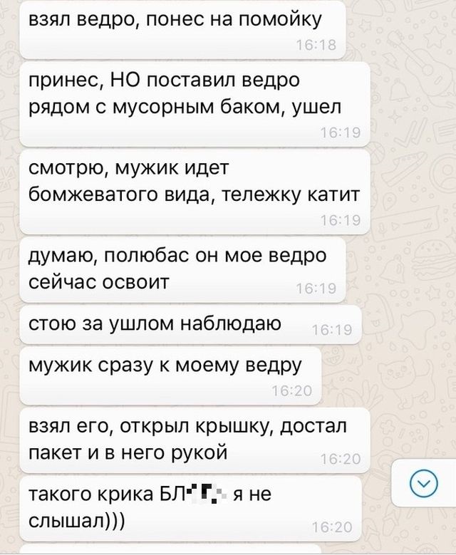 Очень сортирная история