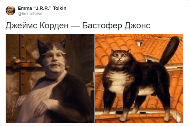 В Твиттере сравнили котов со средневековых картин и персонажей фильма "Кошки"