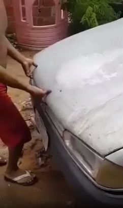 Автомобиль с движком от мопеда