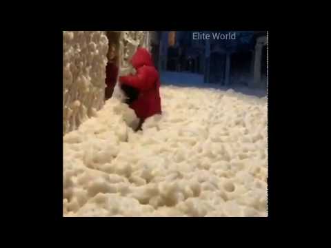 Каталонию залило пеной