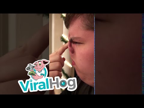 А что у него с носом?