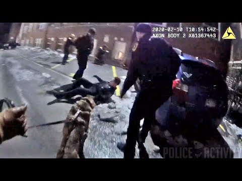 В Юте подстрелили копа – видео с камер на груди