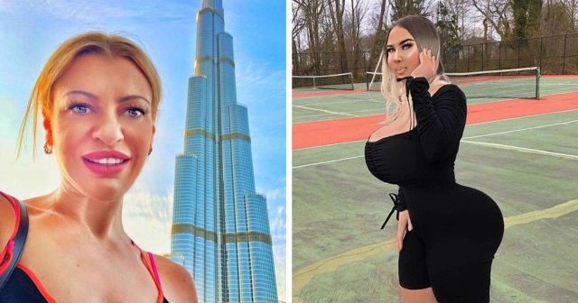 Дамы, которые немного перестарались в фотошопе